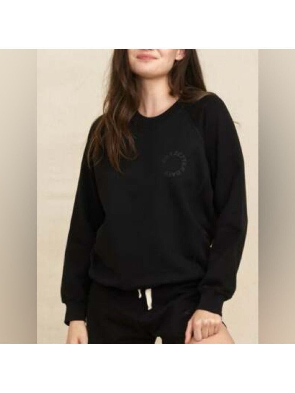 For Days Even Better Days Sweatshirt Black Large Organic Cotton